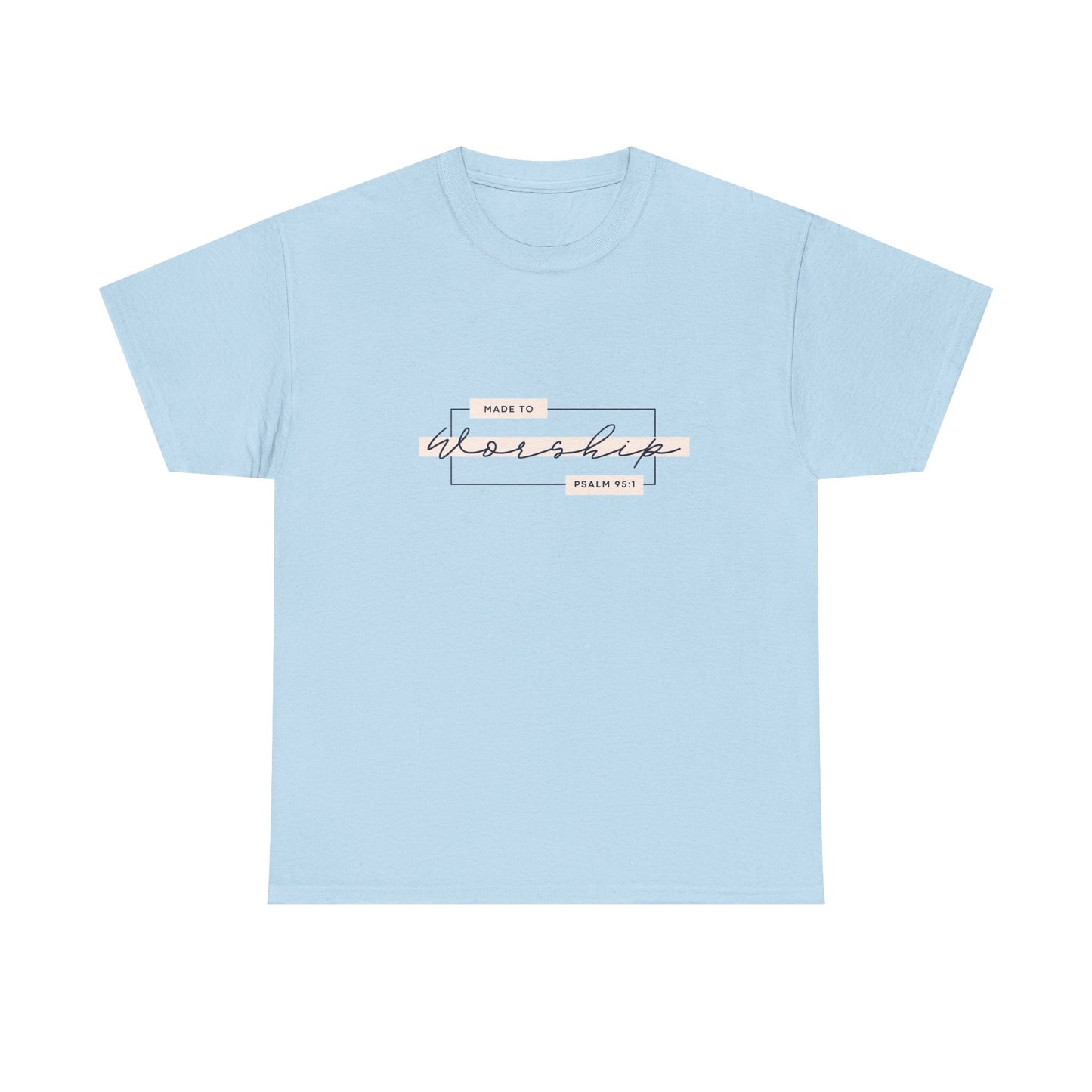 Copy of Copy of Copy of Praise The Lord Unisex Heavy Cotton Tee - Comfortable Faith-Based T-Shirt