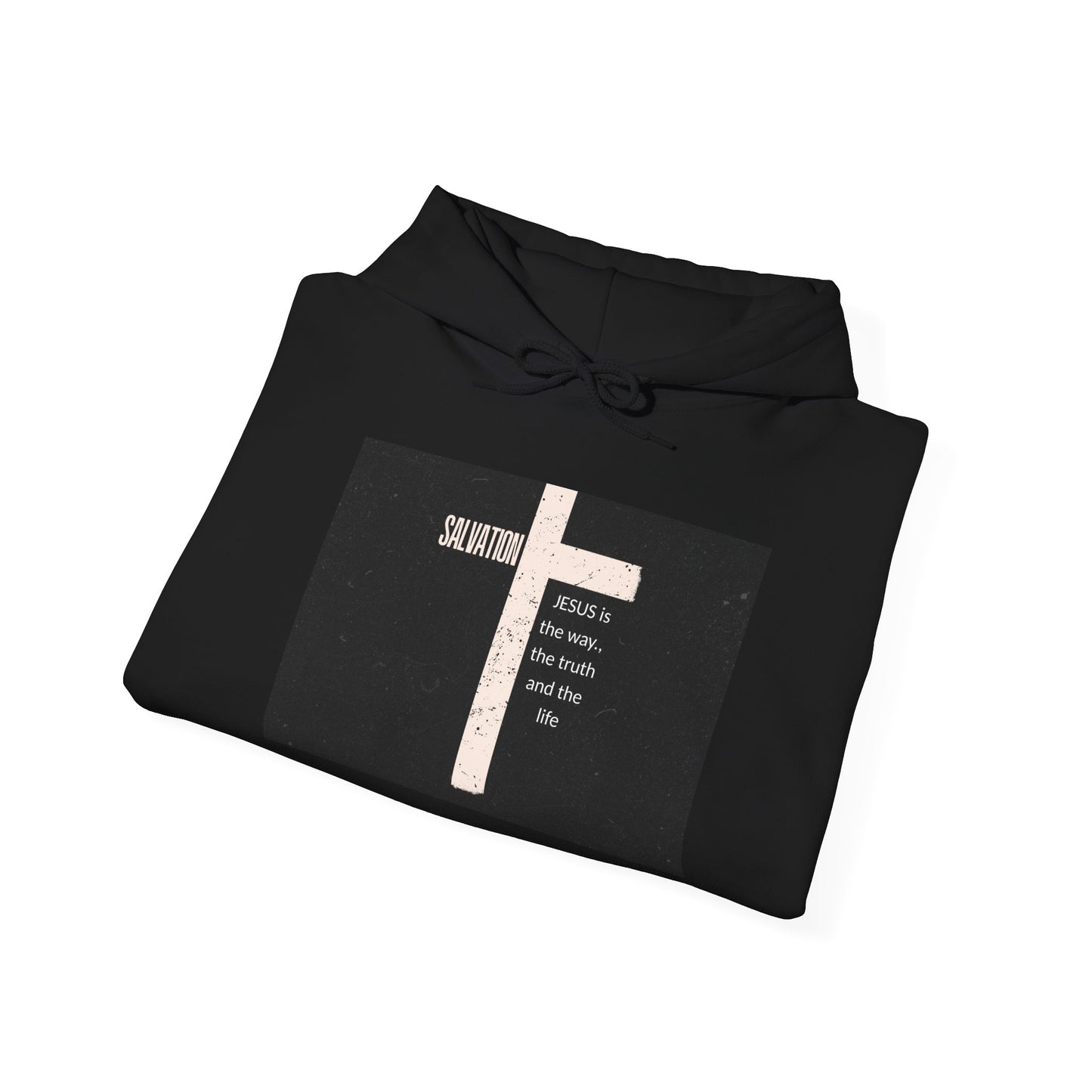 Faith-Inspired Hoodie - "Jesus is the Way, the Truth, and the Life"