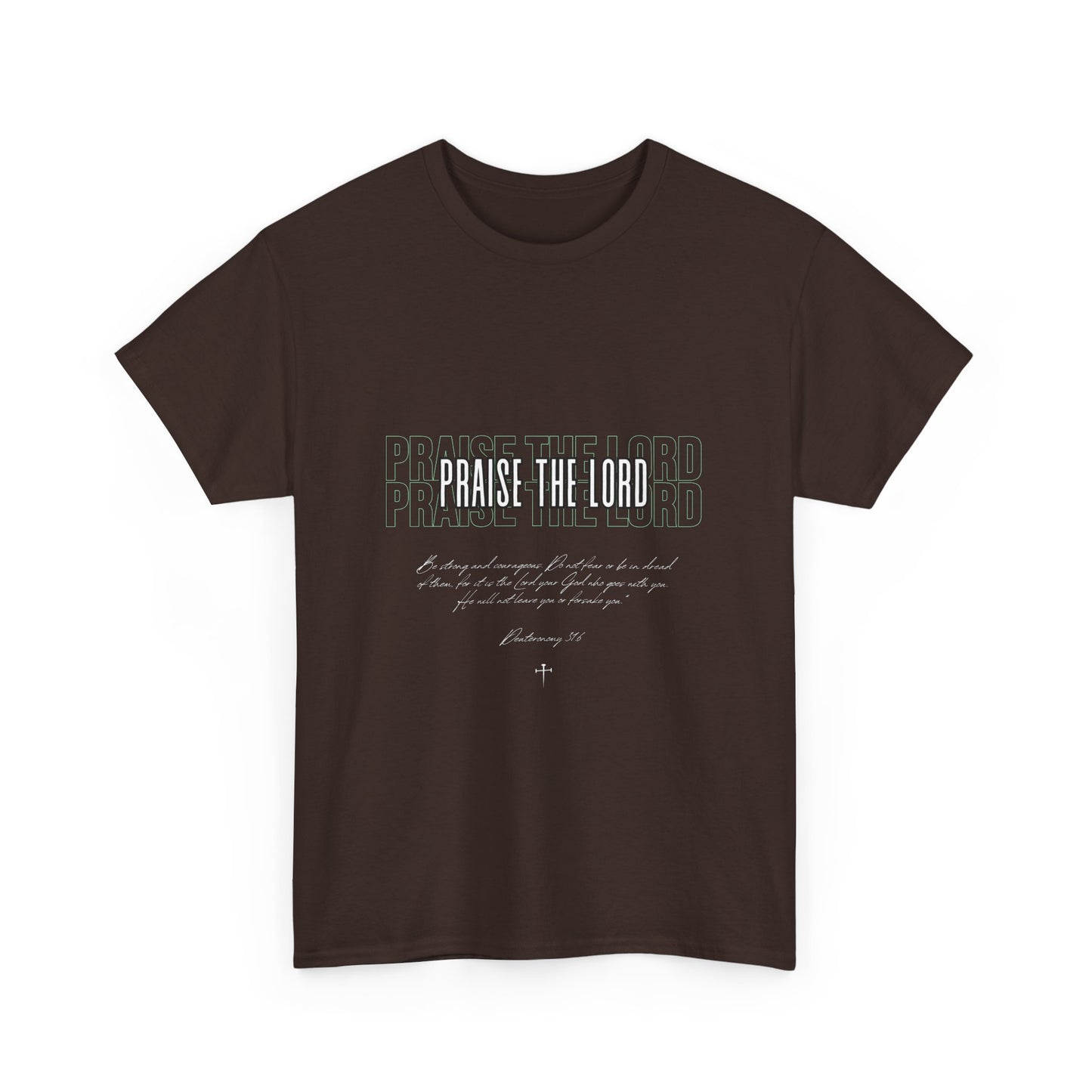 Praise The Lord Unisex Heavy Cotton Tee - Comfortable Faith-Based T-Shirt