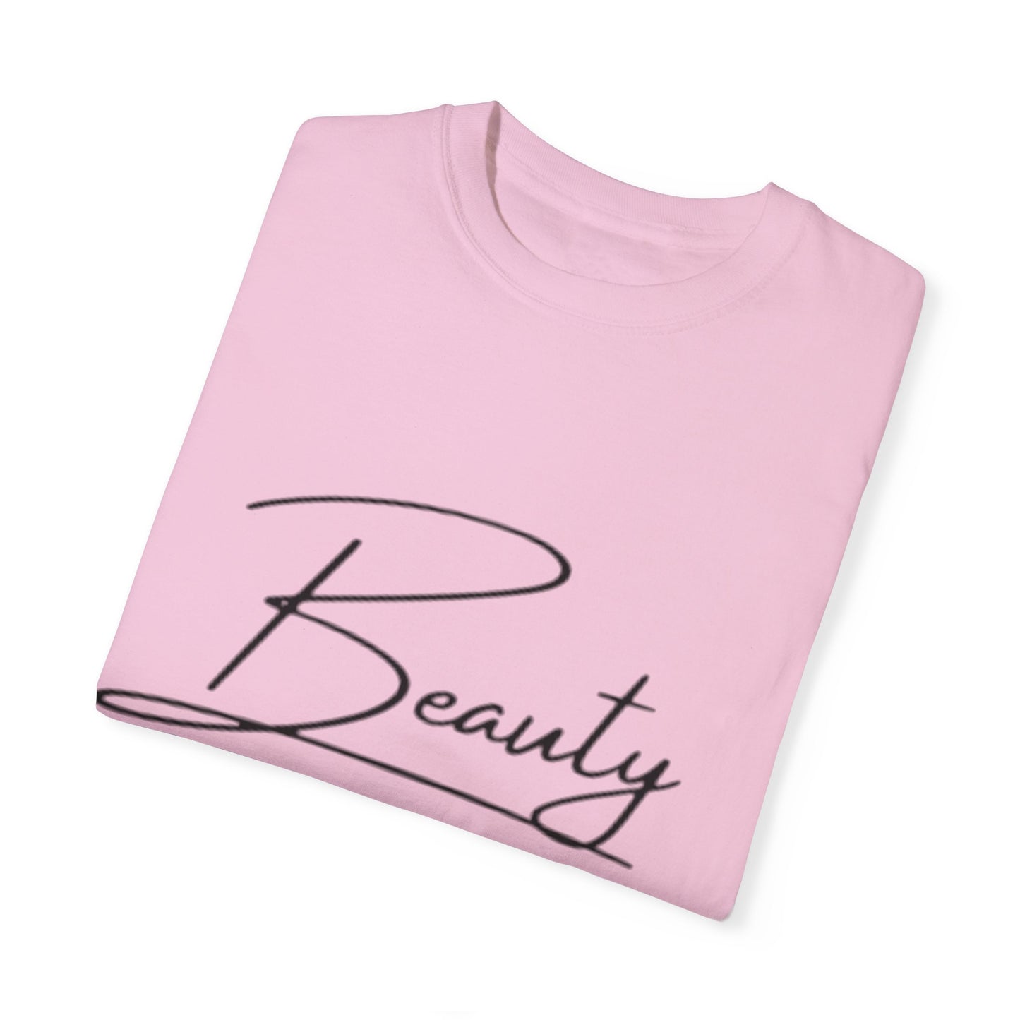 Unisex Garment-Dyed T-Shirt | Beauty for Ashes Inspirational Tee | Uplifting Message for Comfort and Hope