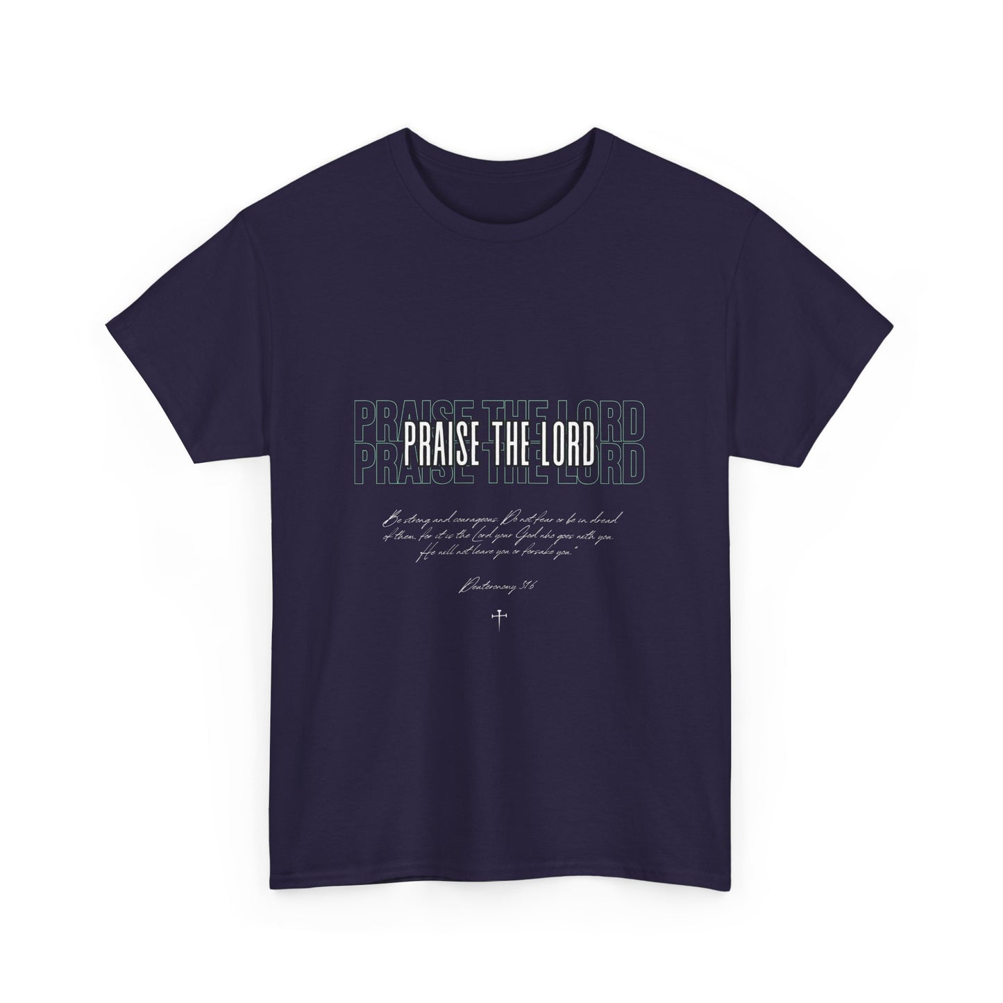 Praise The Lord Unisex Heavy Cotton Tee - Comfortable Faith-Based T-Shirt
