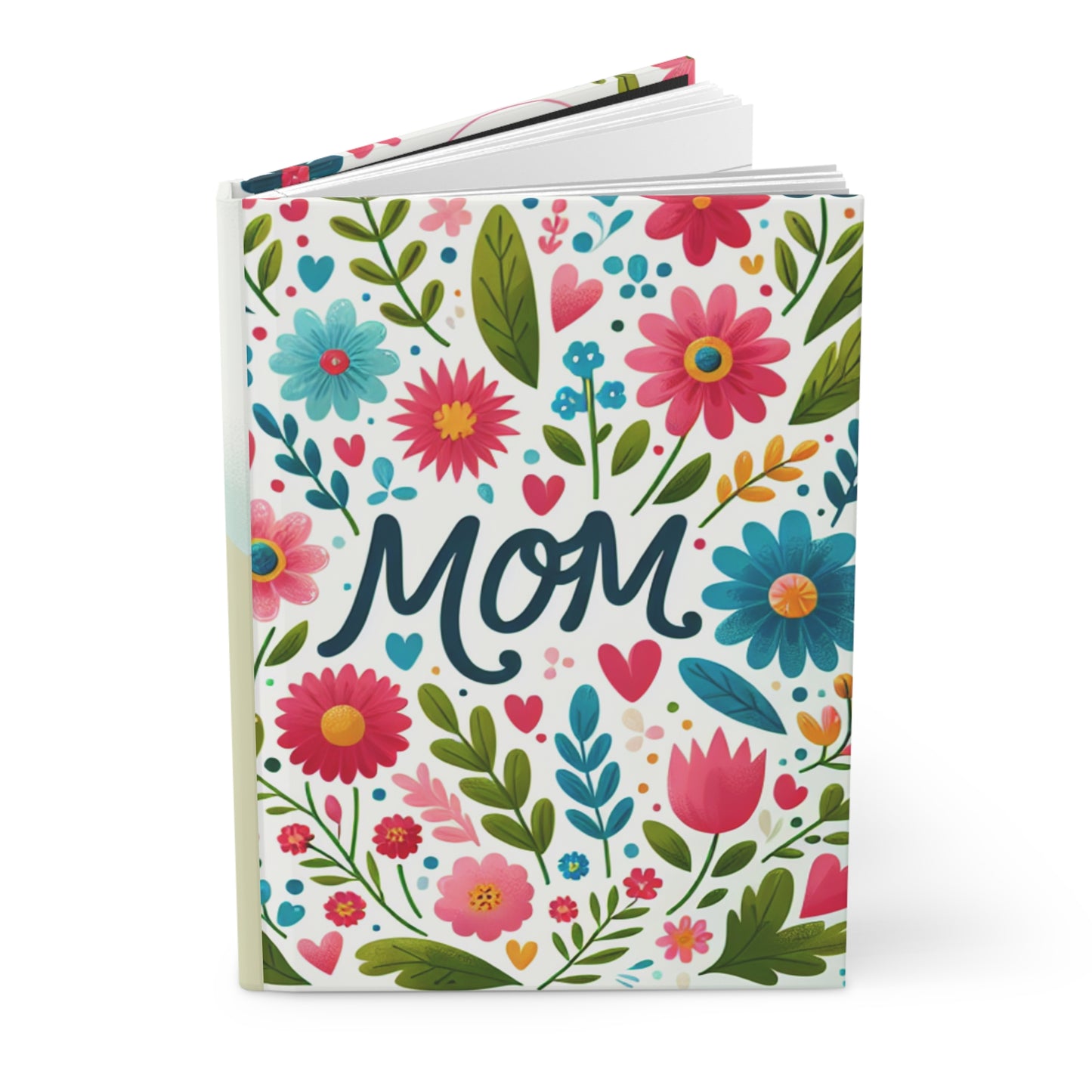Floral Mom Hardcover Journal - Perfect Gift for Mother's Day & Everyday Notes