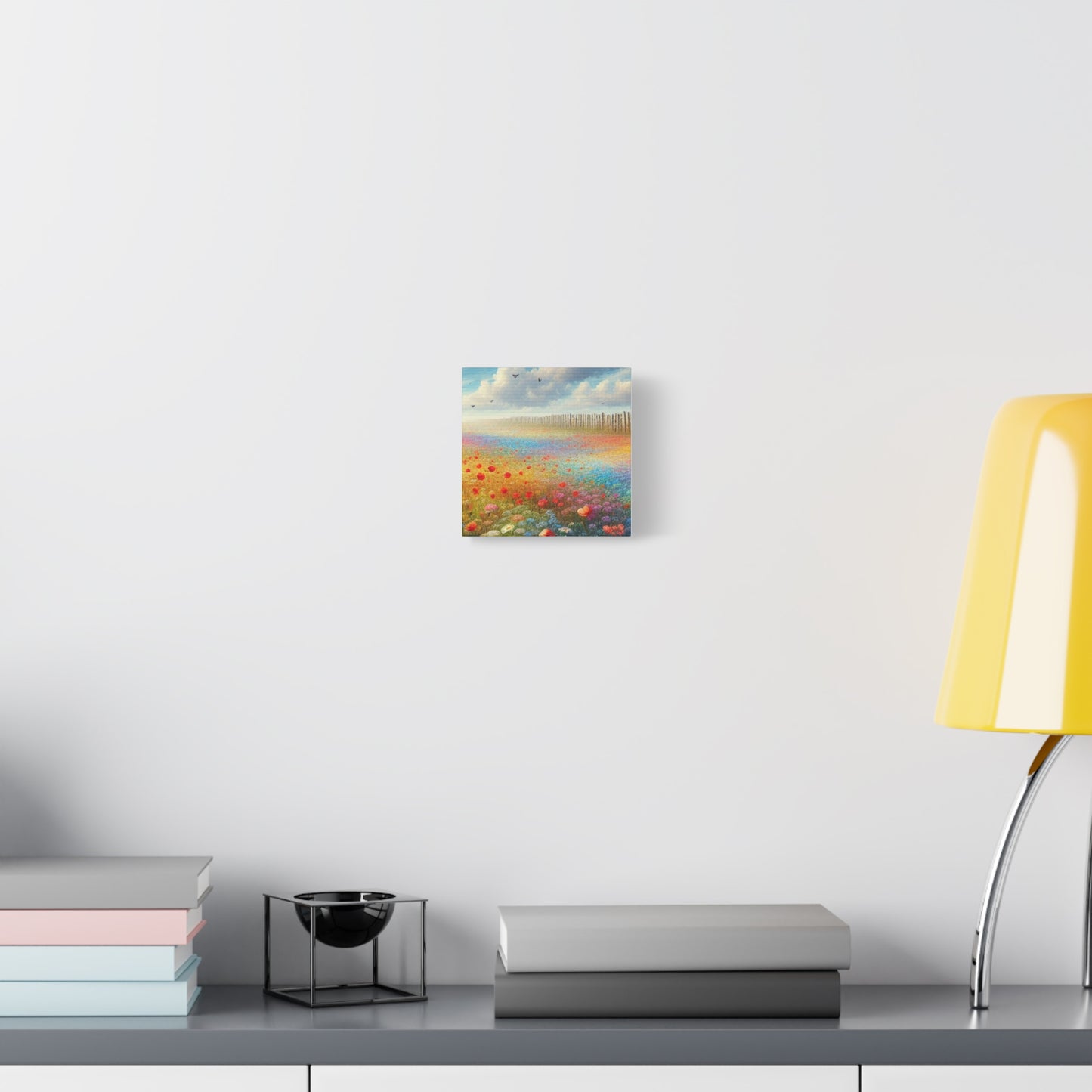Vibrant Flower Field Canvas Wall Art