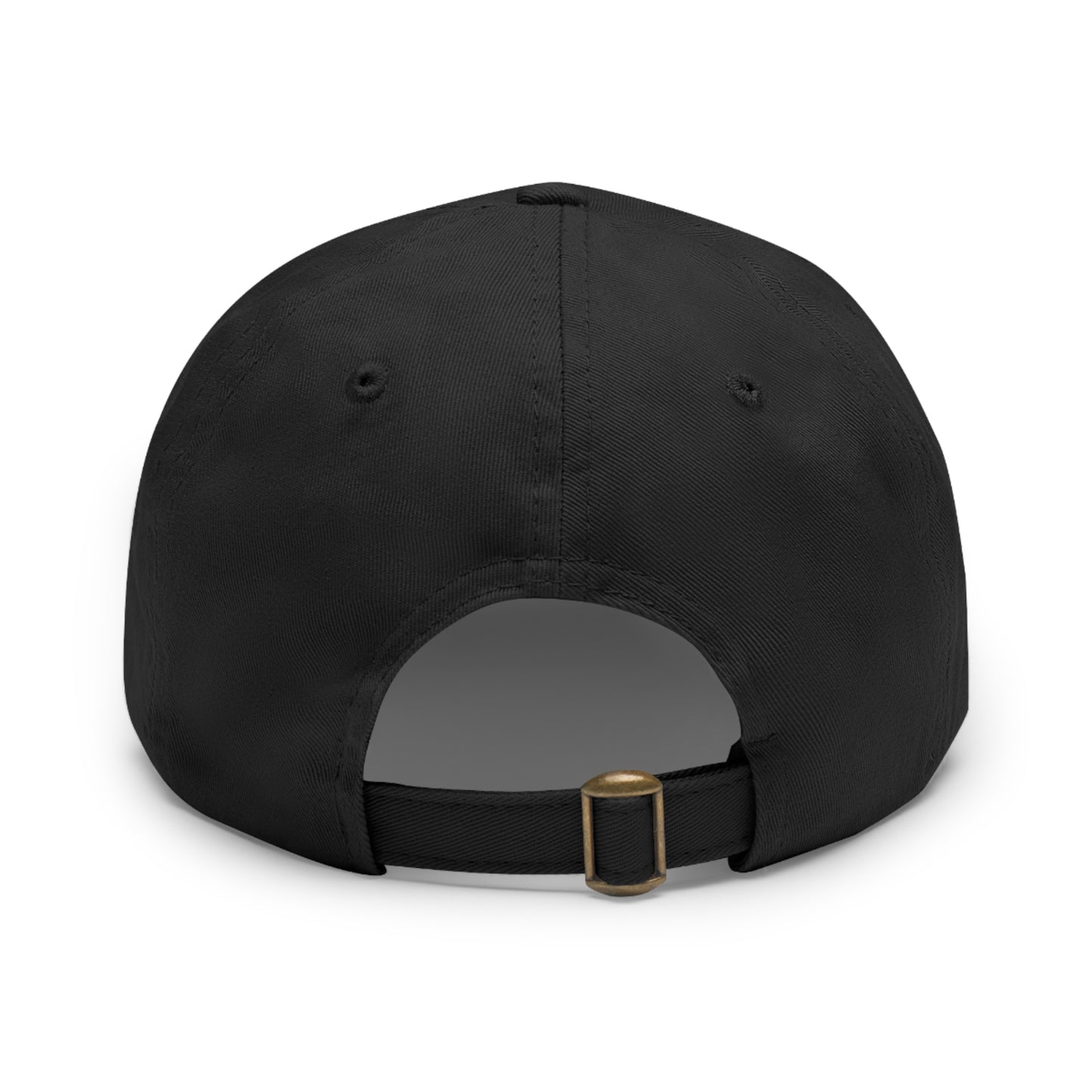 Copy of Faith-Inspired Dad Hat with Leather Patch | Stylish Black Cap for Everyday Wear