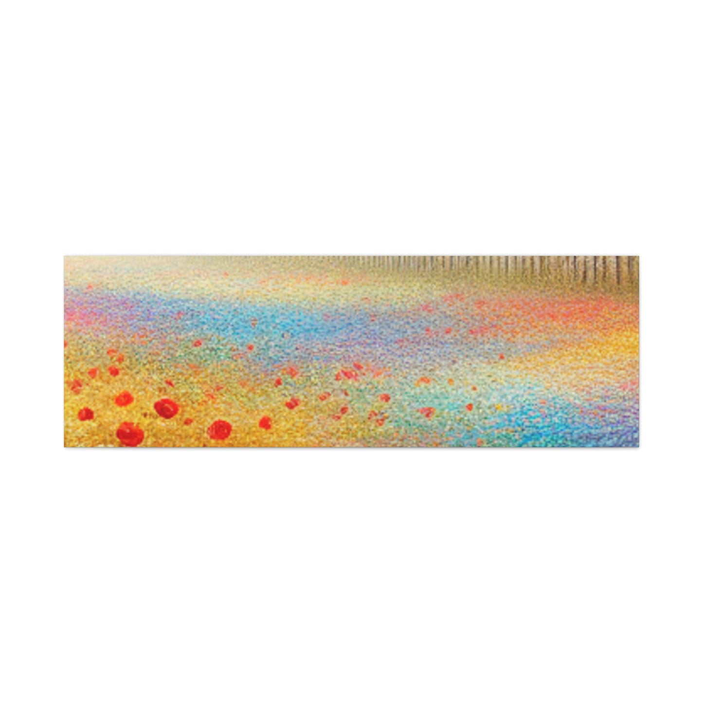 Vibrant Flower Field Canvas Wall Art