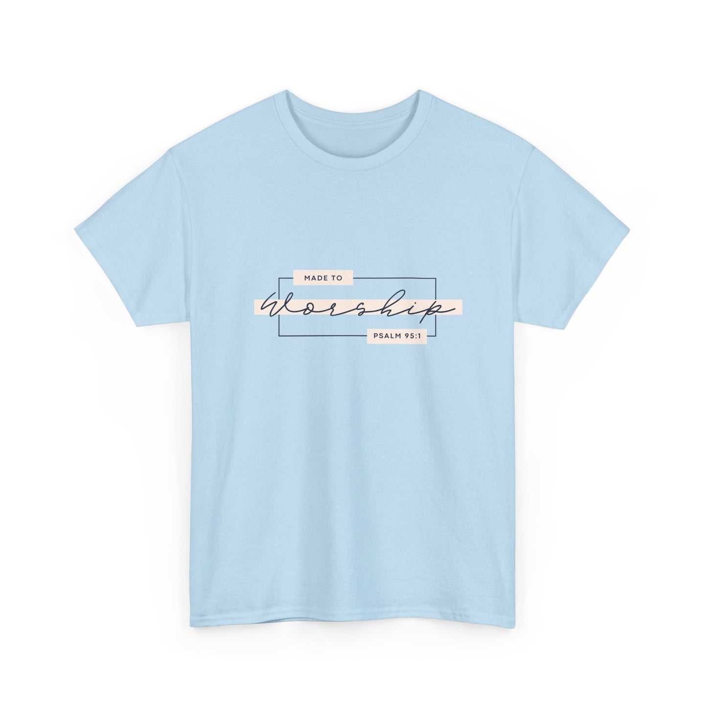 Copy of Copy of Copy of Praise The Lord Unisex Heavy Cotton Tee - Comfortable Faith-Based T-Shirt