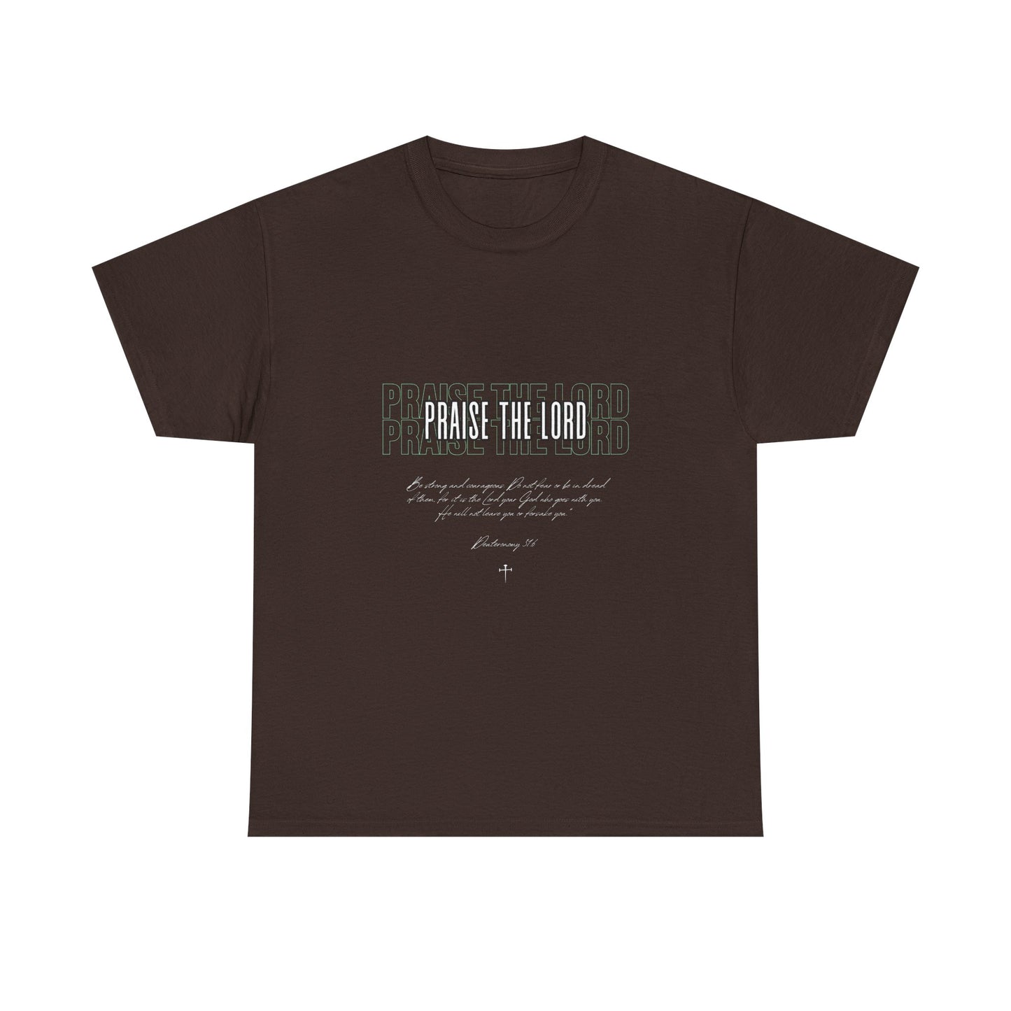 Praise The Lord Unisex Heavy Cotton Tee - Comfortable Faith-Based T-Shirt