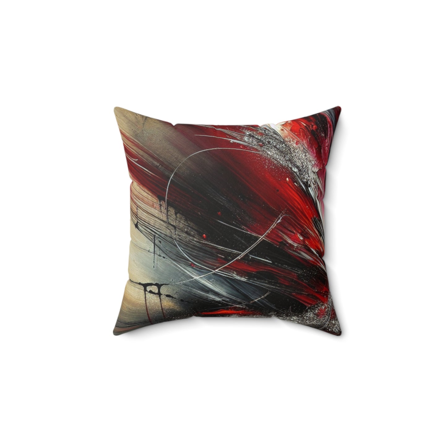 Spun Polyester Square Pillow