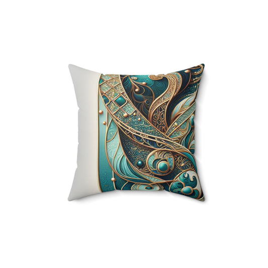Spun Polyester Square Pillow