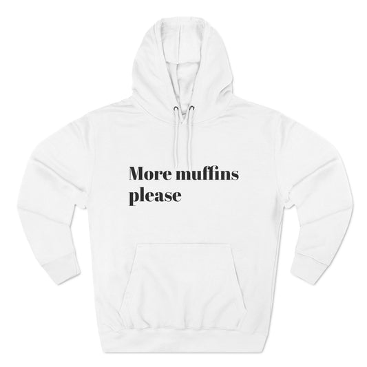 Three-Panel Fleece Hoodie