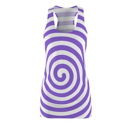 Women's Cut & Sew Racerback Dress (AOP)
