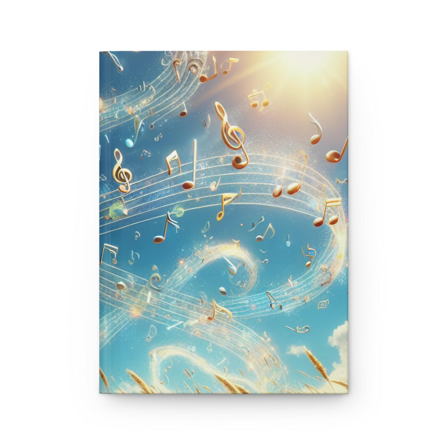 Musical Dreams Hardcover Journal - Creative Inspiration for Music Lovers