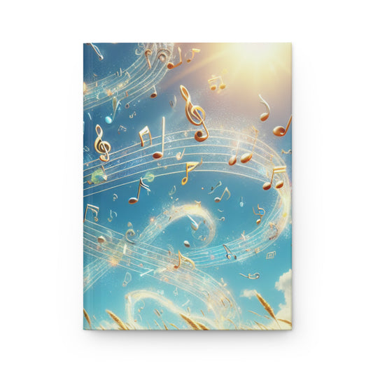 Musical Dreams Hardcover Journal - Creative Inspiration for Music Lovers