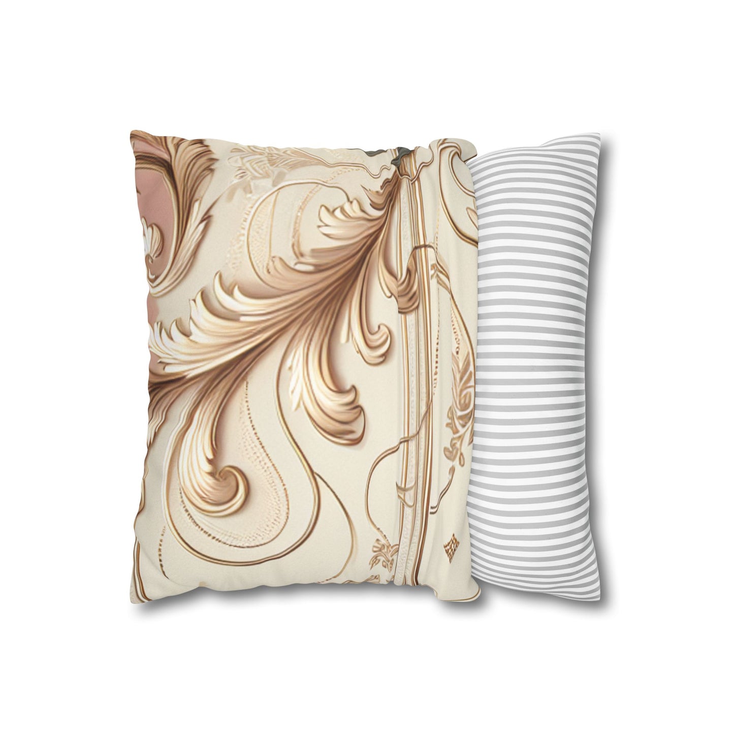 Faux Suede Square Pillowcase